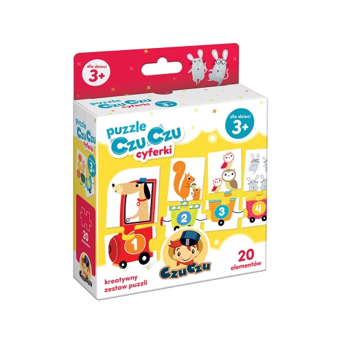 Czuczu Puzzle Cyferki 0043